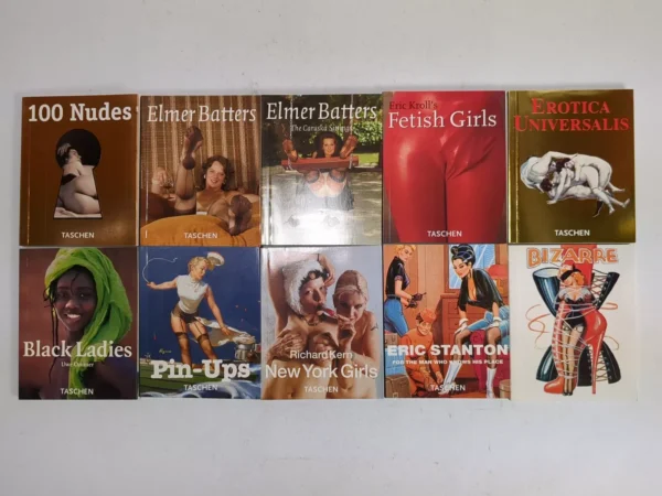Taschen 10 Erotic Mini Books Set - Image 2